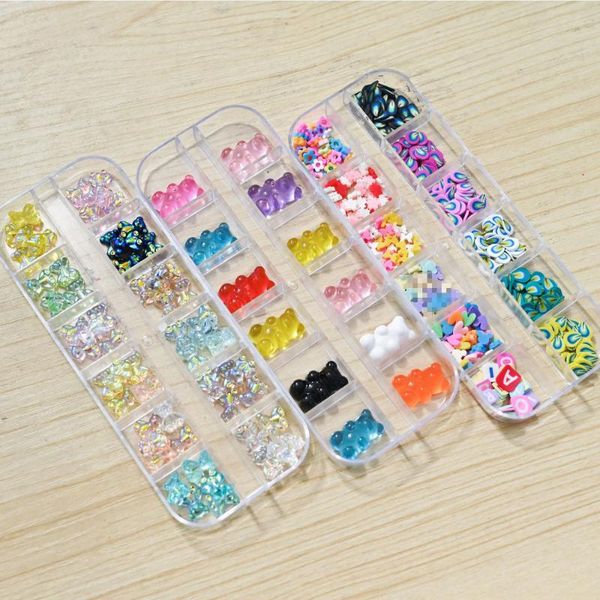 nail art decorations 12girds/box aurora bear various colors charms gems 3d manicure decoration, Silver;gold
nail art decorations 12girds/box aurora bear various colors charms gems 3d manicure decoration, Silver;gold