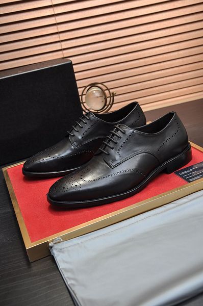 mens office genuine leather business oxfords classic handmade lace up brand designer male dress shoes size 38-45, Black
mens office genuine leather business oxfords classic handmade lace up brand designer male dress shoes size 38-45, Black