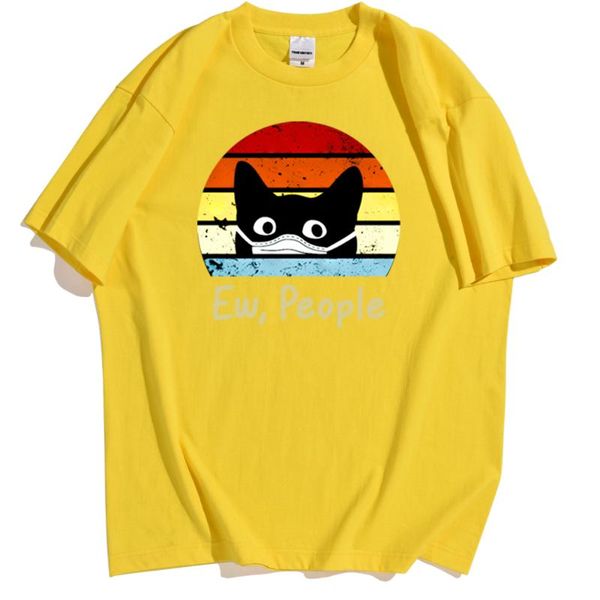 men's t-shirts ew people black cat mask prints t shirt fashion casual shirts simplicity oversize tshirts cool crewneck mens clothing, White;black
men's t-shirts ew people black cat mask prints t shirt fashion casual shirts simplicity oversize tshirts cool crewneck mens clothing, White;black