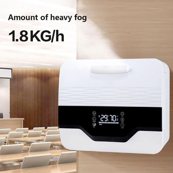 humidifiers 1.8kg/h nebulizer electrostatic industrial air freshener wall-mounted ultrasonic humidifier 5l water tank
humidifiers 1.8kg/h nebulizer electrostatic industrial air freshener wall-mounted ultrasonic humidifier 5l water tank