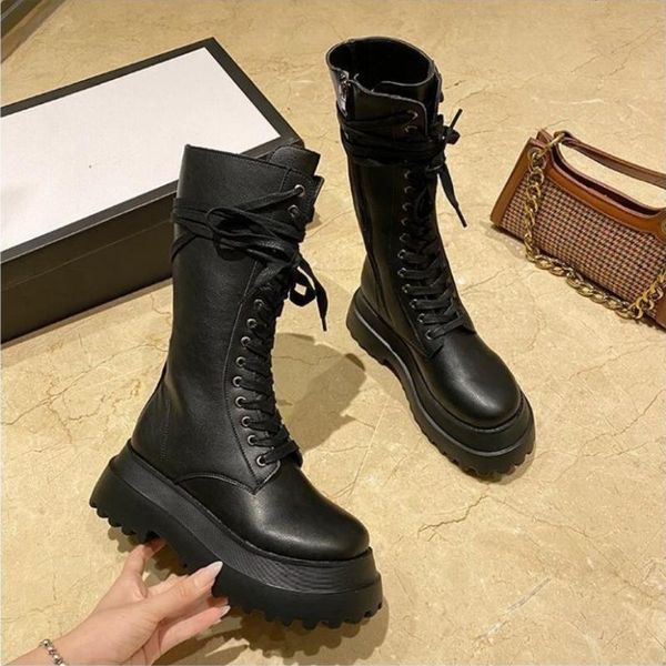 spring autumn boots women boots women knee high long leather fashion lace up snow non-slip black shoes woman size 35-40
spring autumn boots women boots women knee high long leather fashion lace up snow non-slip black shoes woman size 35-40