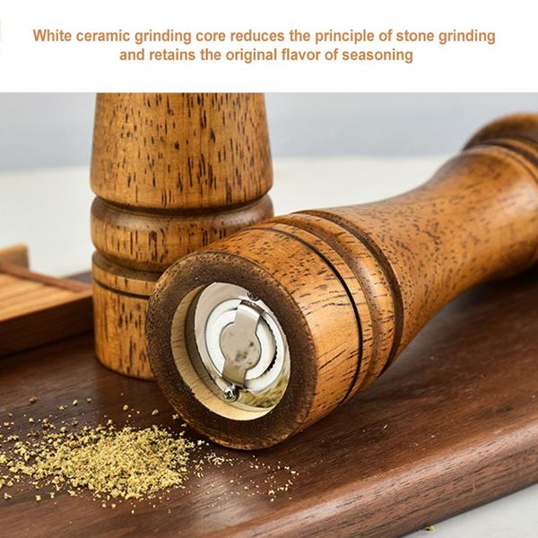 manual coffee grinders adjustable ceramic oak grinder mills for pepper and salt kitchen supplies dfds889
manual coffee grinders adjustable ceramic oak grinder mills for pepper and salt kitchen supplies dfds889