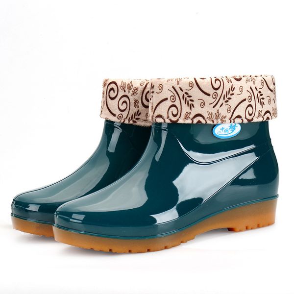 women's new leisure rainboots low heel round toe shoes with dmiddle proof water tubing medium swimsuit chaussures femmes 698 xyr3, Black
women's new leisure rainboots low heel round toe shoes with dmiddle proof water tubing medium swimsuit chaussures femmes 698 xyr3, Black