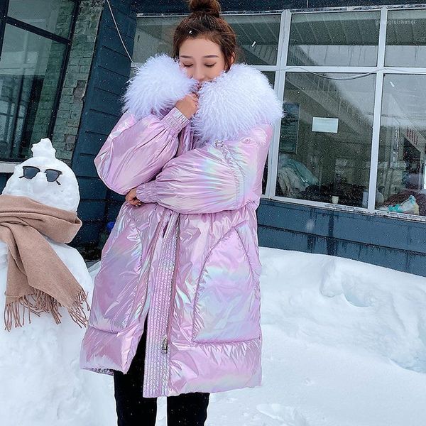 winter women long glossy down parkas 2021 fashion real fur collar bright coat thick warm puffer jacket waterproof snow outwear women's, Black
winter women long glossy down parkas 2021 fashion real fur collar bright coat thick warm puffer jacket waterproof snow outwear women's, Black
