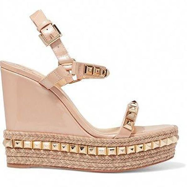 sandals prowow rivet platform wedges super high heel summer women shoes ankle buckle round open toe cut out silver, Black
sandals prowow rivet platform wedges super high heel summer women shoes ankle buckle round open toe cut out silver, Black