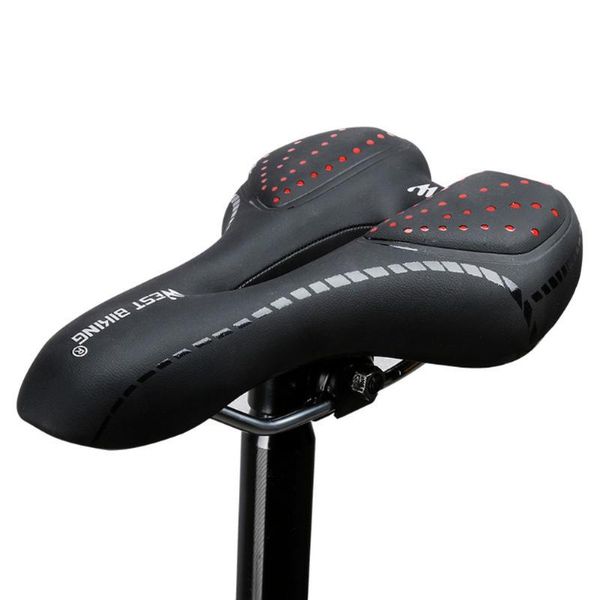 bike saddles professional bicycle seat silicone mountain with central rescue area and ergonomic design, suitable for men women
bike saddles professional bicycle seat silicone mountain with central rescue area and ergonomic design, suitable for men women