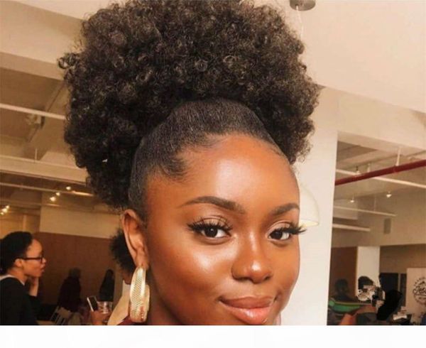 celebrity human hair ponytail natural big puff unprocessed kinky curly afro puff ponytail peruvian hair drawstring updo 140g, Black
celebrity human hair ponytail natural big puff unprocessed kinky curly afro puff ponytail peruvian hair drawstring updo 140g, Black
