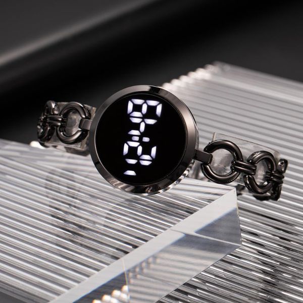 wristwatches women's luxury watch electronic wrist digital watches for women female led bracelet femme montre homme zegarek, Slivery;brown
wristwatches women's luxury watch electronic wrist digital watches for women female led bracelet femme montre homme zegarek, Slivery;brown