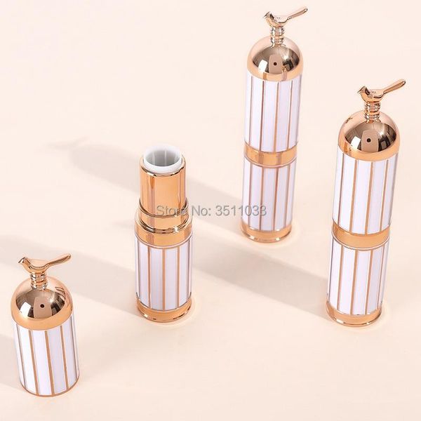 storage bottles & jars 12.1mm empty cosmetic lipstick tube adorable bird gold lip rouge refillable bottle gloss container
storage bottles & jars 12.1mm empty cosmetic lipstick tube adorable bird gold lip rouge refillable bottle gloss container