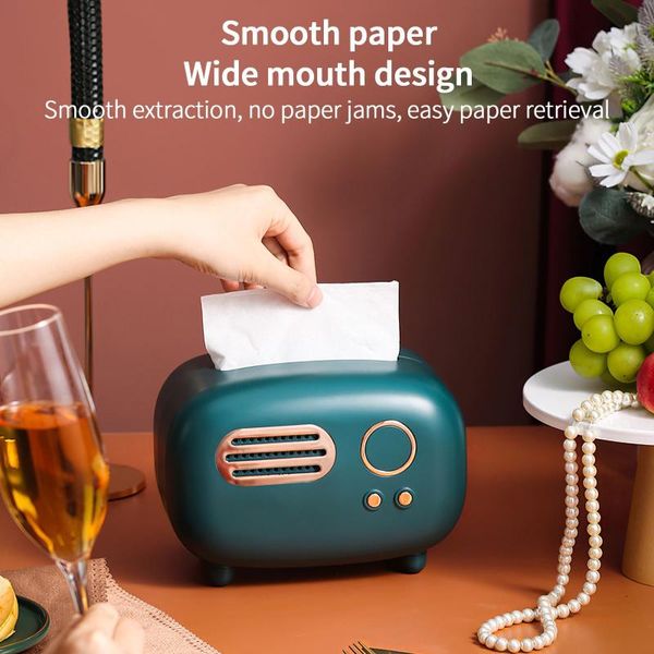 tissue boxes & napkins radio shape box with wide mouth napkin paper holder drawer design anti-slip living room case organizer
tissue boxes & napkins radio shape box with wide mouth napkin paper holder drawer design anti-slip living room case organizer