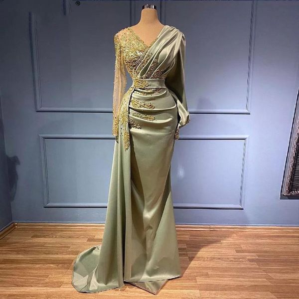 2021 satin evening dresses for women applique v neck muslim mermaid prom party gowns long wrap formal robe de soirée, Black;red
2021 satin evening dresses for women applique v neck muslim mermaid prom party gowns long wrap formal robe de soirée, Black;red