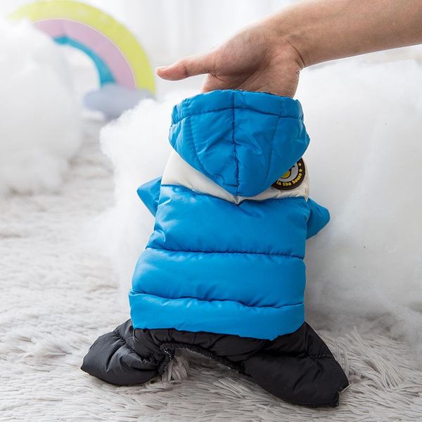 dog apparel pet padded coat winter hat thickening warm four legged clothing autumn supplies
dog apparel pet padded coat winter hat thickening warm four legged clothing autumn supplies
