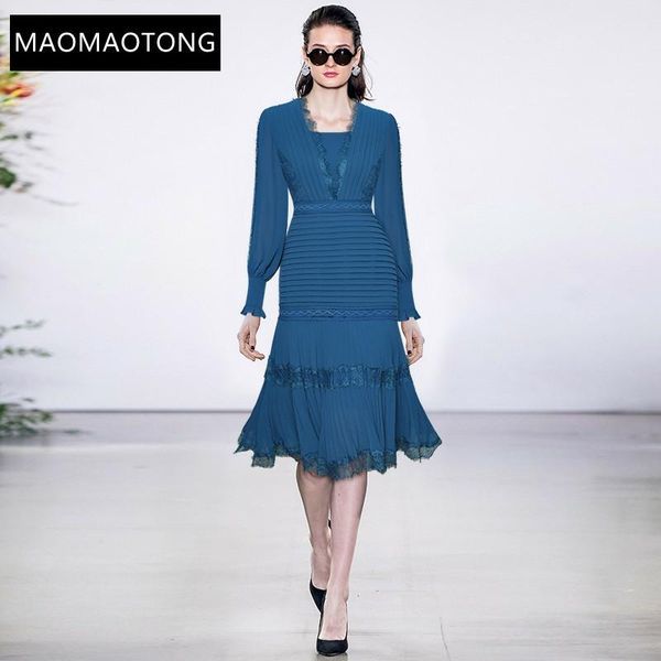 casual dresses 2021 fashion runway summer black/blue dress women v-neck lace patchwork long sleeve high street lady elegant midi, Black;gray
casual dresses 2021 fashion runway summer black/blue dress women v-neck lace patchwork long sleeve high street lady elegant midi, Black;gray