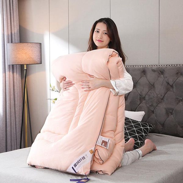 comforters & sets limited 2021 mulberry silk comforter spring autumn thicken quilted quilts king queen size bed cover blanket winter
comforters & sets limited 2021 mulberry silk comforter spring autumn thicken quilted quilts king queen size bed cover blanket winter