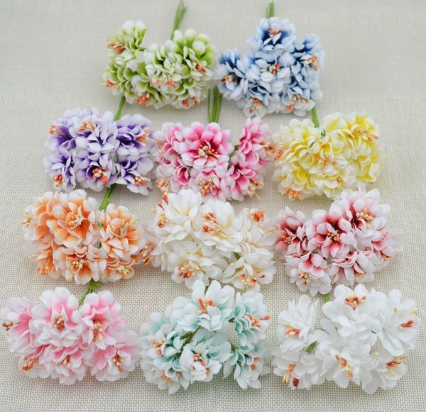 6uds simulation silk flower worsted handmade bouquet artificial wedding wreath diy decorative gift art cutting collection
6uds simulation silk flower worsted handmade bouquet artificial wedding wreath diy decorative gift art cutting collection