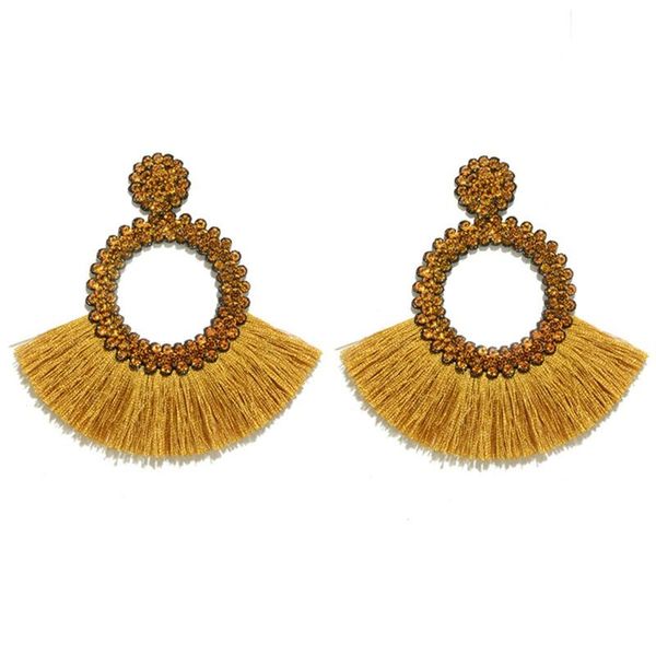 dangle & chandelier bohemian multicolor sector tassel earrings ethnic style long rope fringes cotton earring women fashion jewelry gift, Silver
dangle & chandelier bohemian multicolor sector tassel earrings ethnic style long rope fringes cotton earring women fashion jewelry gift, Silver