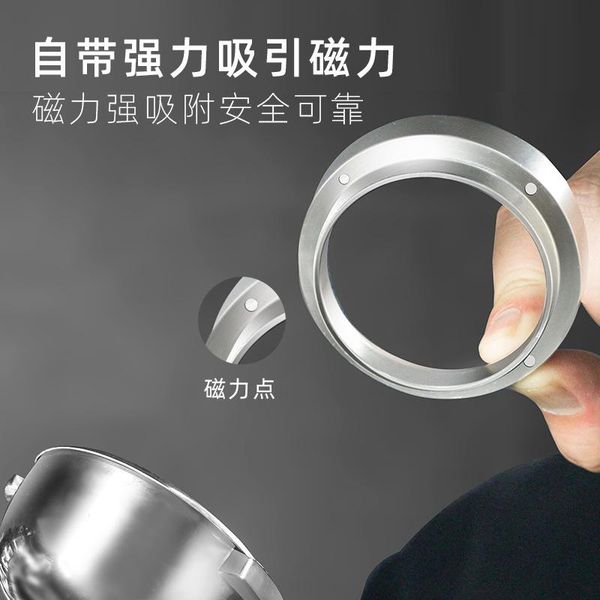 coffee filters 58mm 53mm 51mm powder espresso tool aluminum dosing ring filter for brewing bowl tamper portafilter
coffee filters 58mm 53mm 51mm powder espresso tool aluminum dosing ring filter for brewing bowl tamper portafilter