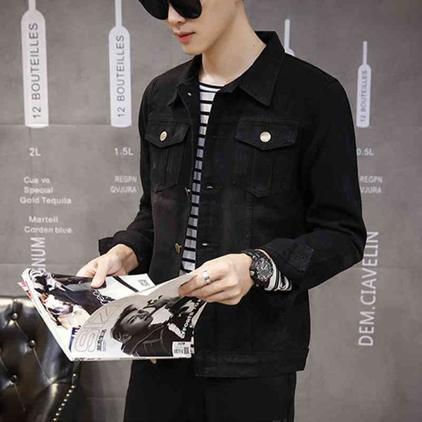 men's jackets new black denim hip hop handsome jean men european american street for male slim size s-5xl nslo, Black;brown
men's jackets new black denim hip hop handsome jean men european american street for male slim size s-5xl nslo, Black;brown