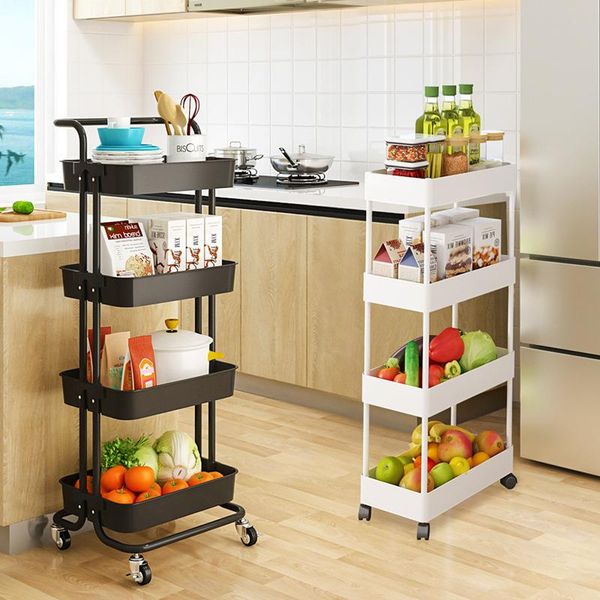 kitchen storage & organization shelving trolley bedroom multi-storey rack movable multi-function with wheel floor sundries
kitchen storage & organization shelving trolley bedroom multi-storey rack movable multi-function with wheel floor sundries
