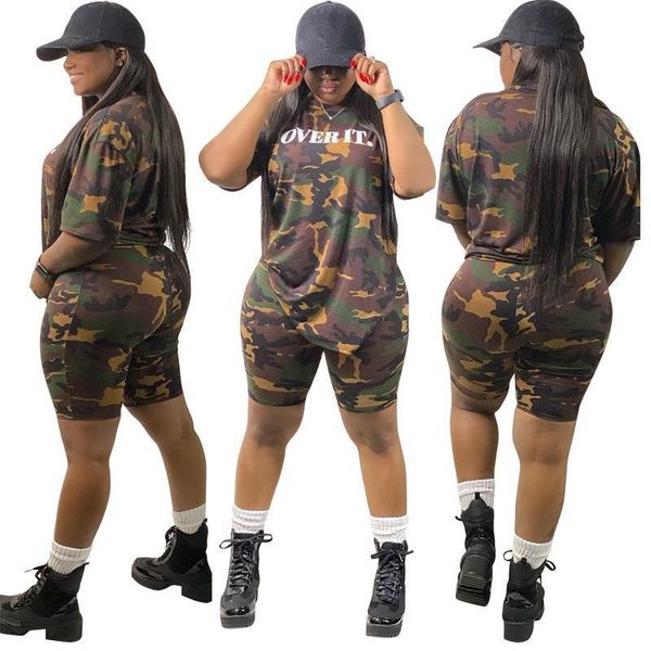 2 piece short set women 2021 summer two piece set women camouflage letter military style streetwear womens 2 piece outfit set, Gray
2 piece short set women 2021 summer two piece set women camouflage letter military style streetwear womens 2 piece outfit set, Gray