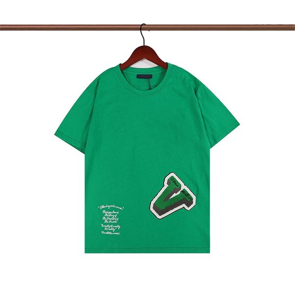 2022ss mens stylist t shirt clothing 3d big letter v printing clothes black white green color summer tshirt hip-hop womens short sleeve luxu, White;black
2022ss mens stylist t shirt clothing 3d big letter v printing clothes black white green color summer tshirt hip-hop womens short sleeve luxu, White;black