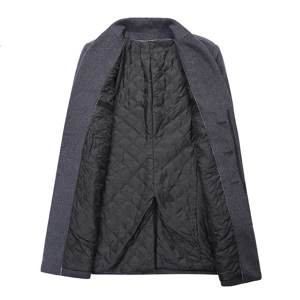 brand autumn winter coat men new thick long jacket fashion single breasted solid slim woolen coats man clo 92y4, White;black
brand autumn winter coat men new thick long jacket fashion single breasted solid slim woolen coats man clo 92y4, White;black