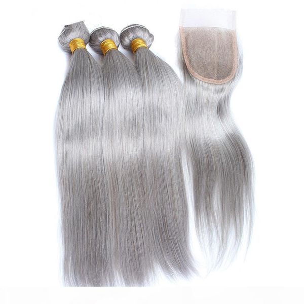 silky straight brazilian silver gray human hair weaves with closure grey colored virgin hair bundles deals 4pcs with 4x4 lace closure, Black
silky straight brazilian silver gray human hair weaves with closure grey colored virgin hair bundles deals 4pcs with 4x4 lace closure, Black