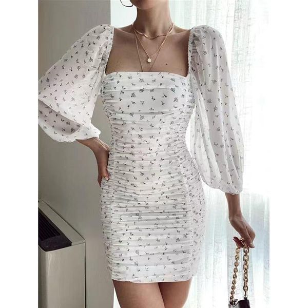 casual dresses women one-piece dress square neckline and floral fit with print slim sleeves ruffled temperament lantern pullover skirt, Black;gray
casual dresses women one-piece dress square neckline and floral fit with print slim sleeves ruffled temperament lantern pullover skirt, Black;gray