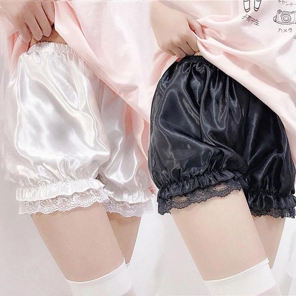 women's shorts japanese kawaii anti exposure lolita cosplay lace women bubble bloomer under elastic lantern white, White;black
women's shorts japanese kawaii anti exposure lolita cosplay lace women bubble bloomer under elastic lantern white, White;black