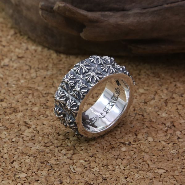 925 sterling silver vintage double layer crosses band rings american europe antique silver hand-made designer punk gothic luxury jewelry
925 sterling silver vintage double layer crosses band rings american europe antique silver hand-made designer punk gothic luxury jewelry