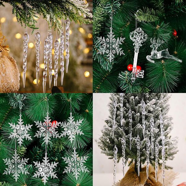 christmas decorations fake icicle props creative transparent snowflake deer party keys xmas tree hanging ornament
christmas decorations fake icicle props creative transparent snowflake deer party keys xmas tree hanging ornament