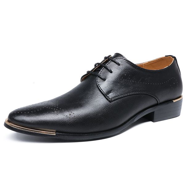 2021new men dress shoes fashion oxford business men shoes pu leather soft casual breathable mens flats slip-on shodress shoes, Black
2021new men dress shoes fashion oxford business men shoes pu leather soft casual breathable mens flats slip-on shodress shoes, Black