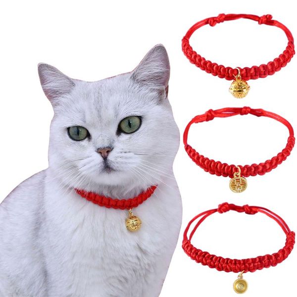 cat collars & leads chinese collar red rope braided adjustable traditional lucky bless woven kitten for pets puppy dogs
cat collars & leads chinese collar red rope braided adjustable traditional lucky bless woven kitten for pets puppy dogs