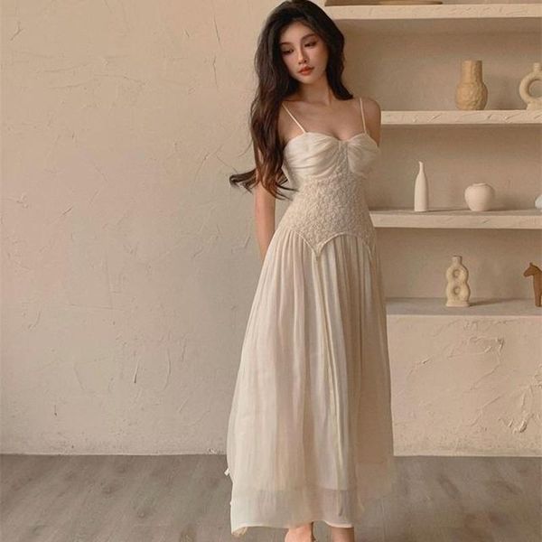 casual dresses 2021 women party lace backless long maxi summer sling spaghetti straps sleeveless dress vestidos y890, Black;gray
casual dresses 2021 women party lace backless long maxi summer sling spaghetti straps sleeveless dress vestidos y890, Black;gray