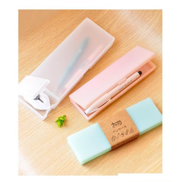 solid color translucent frosted plastic stationery pencil box simple multifunctional storage pen pencil box creative jlllah bdebag
solid color translucent frosted plastic stationery pencil box simple multifunctional storage pen pencil box creative jlllah bdebag