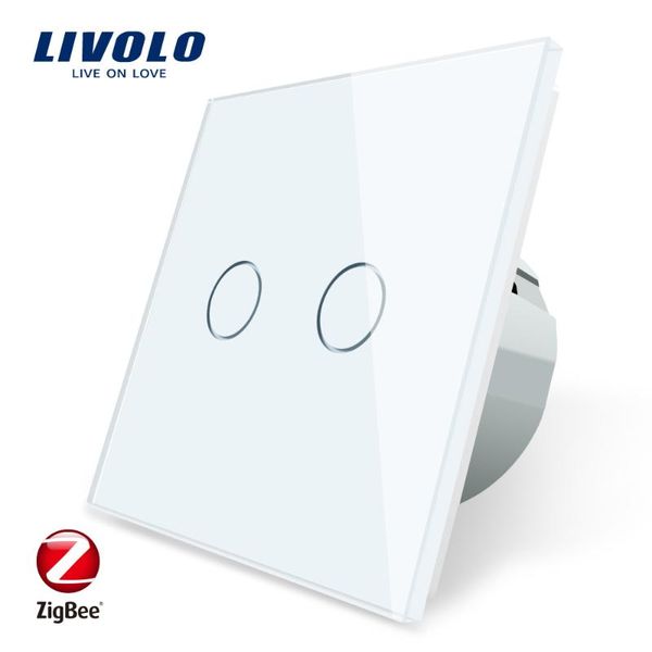 smart home control livolo app touch zigbee switch, automation light switch wifi control,2 gang 1way for echo,alexa,google
smart home control livolo app touch zigbee switch, automation light switch wifi control,2 gang 1way for echo,alexa,google