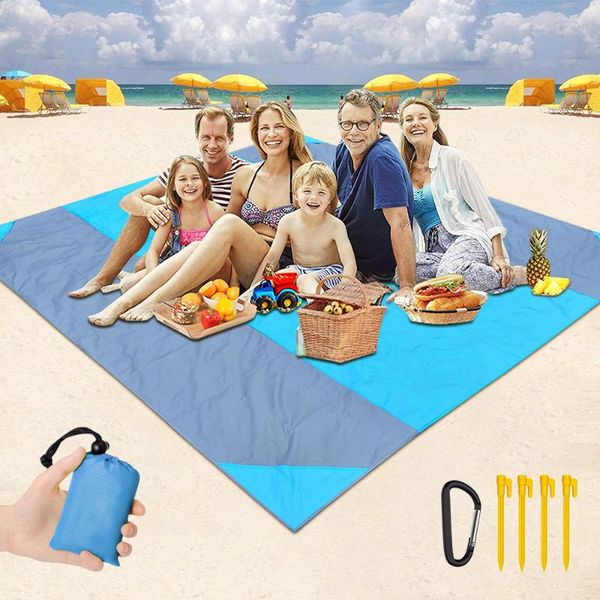 outdoor pads portable large beach mat oversized camping blanket waterproof sandproof pocket carpet folding mattress for travel picnic hiking
outdoor pads portable large beach mat oversized camping blanket waterproof sandproof pocket carpet folding mattress for travel picnic hiking
