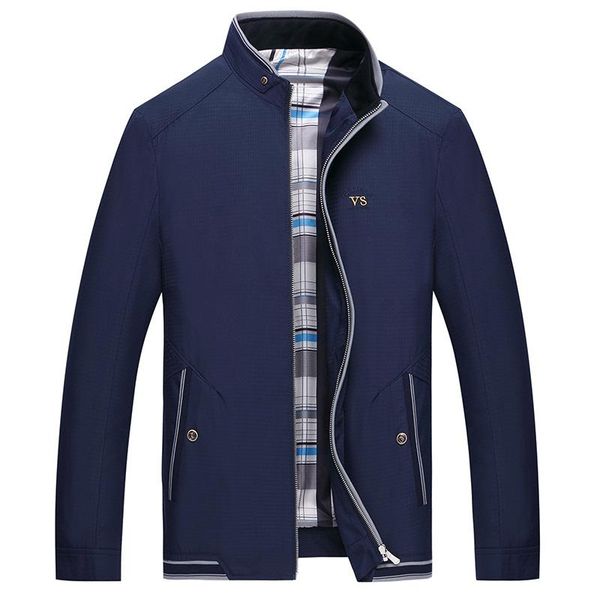 men's jackets 2021 design autumn casual stand collar jaqueta masculina brand clothing slim jacket plus size hj514, Black;brown
men's jackets 2021 design autumn casual stand collar jaqueta masculina brand clothing slim jacket plus size hj514, Black;brown