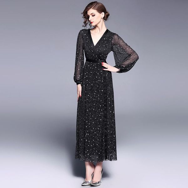 casual dresses 2021 embroidered mesh overlay dress deep v neck a line maxi, Black;gray
casual dresses 2021 embroidered mesh overlay dress deep v neck a line maxi, Black;gray