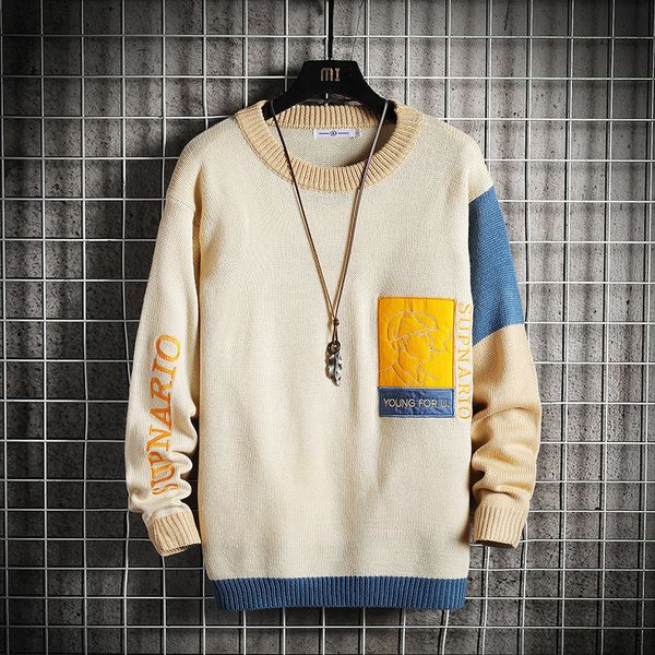 2021 new knit sweater men long sleeves autumn winter pullover knitted o-neck plus asian size 5xl o3mg, White;black
2021 new knit sweater men long sleeves autumn winter pullover knitted o-neck plus asian size 5xl o3mg, White;black