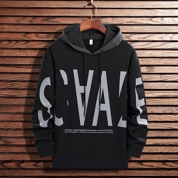 men's sweaters hoodie sweatshirt hip hop casual pullover street jacket lelaki pakaian, White;black
men's sweaters hoodie sweatshirt hip hop casual pullover street jacket lelaki pakaian, White;black