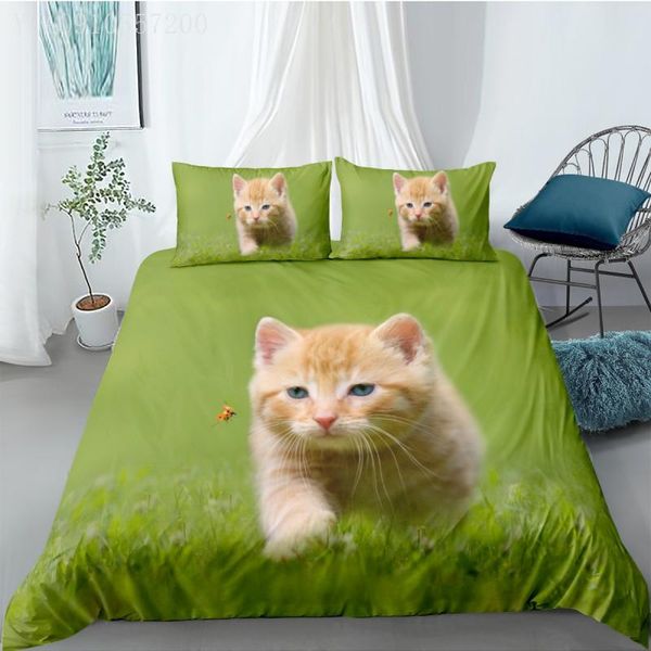 bedding sets 3d printed set animal cute cat home textile quality qualified single king green duvet cover pillow cases
bedding sets 3d printed set animal cute cat home textile quality qualified single king green duvet cover pillow cases