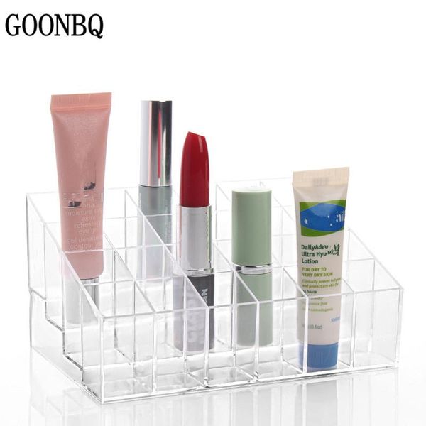 storage boxes & bins goonbq 1 pc 24 grids acrylic lipstick box clear cosmetic jewelry case display makeup brush holder drop
storage boxes & bins goonbq 1 pc 24 grids acrylic lipstick box clear cosmetic jewelry case display makeup brush holder drop