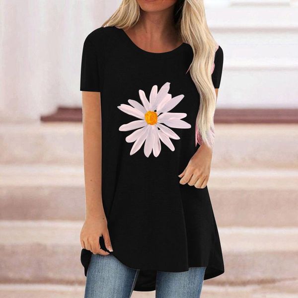 women's t-shirt ladies harajuku daisy flower print tshirts casual streetwear short sleeve tees women hip hop fashion summer t shirts b, White
women's t-shirt ladies harajuku daisy flower print tshirts casual streetwear short sleeve tees women hip hop fashion summer t shirts b, White