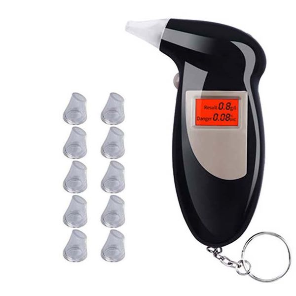professional alcohol breath tester breathalyzer analyzer detector test keychain breathalizer breathalyser device lcd screen alcoholism
professional alcohol breath tester breathalyzer analyzer detector test keychain breathalizer breathalyser device lcd screen alcoholism