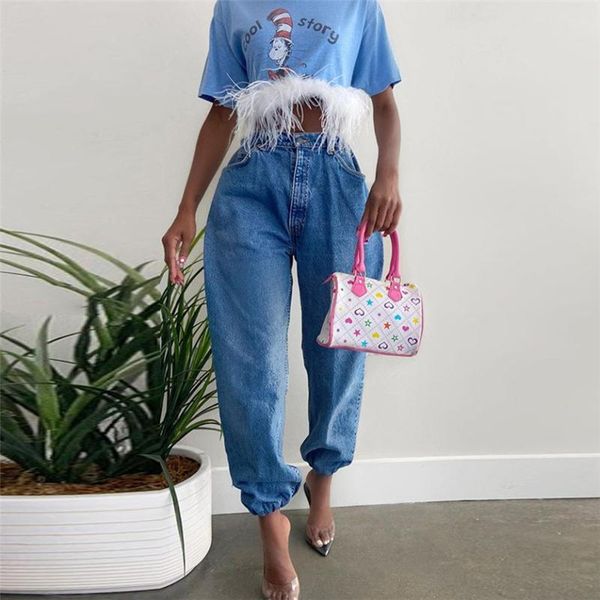 2021 fashion trend women ankle-tied pants adults casual style solid color high waist jeans loose stylish trousers with pockets, Black;white
2021 fashion trend women ankle-tied pants adults casual style solid color high waist jeans loose stylish trousers with pockets, Black;white