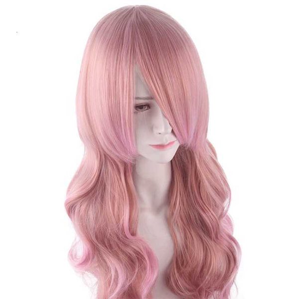 main shengda gradient cosplay animation wig harajuku color women's long curly hair headset lolita, Black
main shengda gradient cosplay animation wig harajuku color women's long curly hair headset lolita, Black