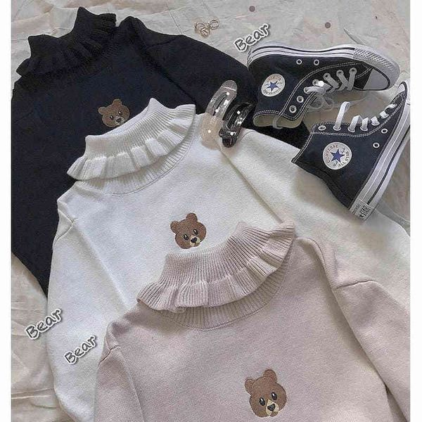 women's sweaters female japanese sweater beautiful shirt, slim shirt with ear of wood, turtleneck high, autumn/winter fall, drop xxhz, White;black
women's sweaters female japanese sweater beautiful shirt, slim shirt with ear of wood, turtleneck high, autumn/winter fall, drop xxhz, White;black