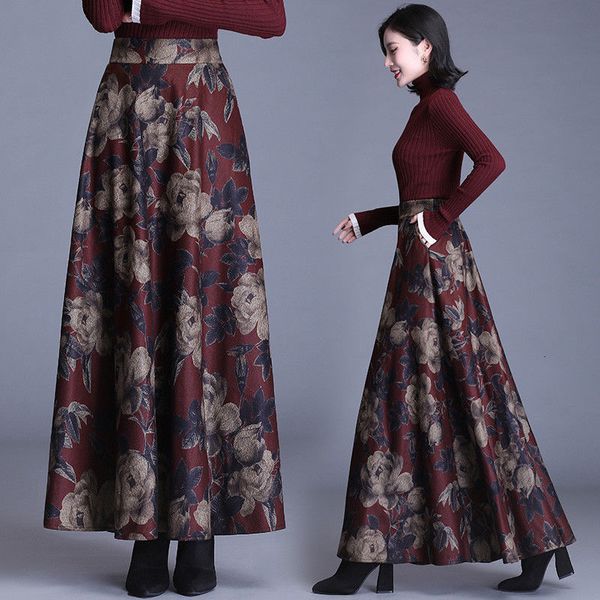 autumn elegant high-waist elastic line ethnic female skirt impression wool skirts of women y198 myu8, Black
autumn elegant high-waist elastic line ethnic female skirt impression wool skirts of women y198 myu8, Black