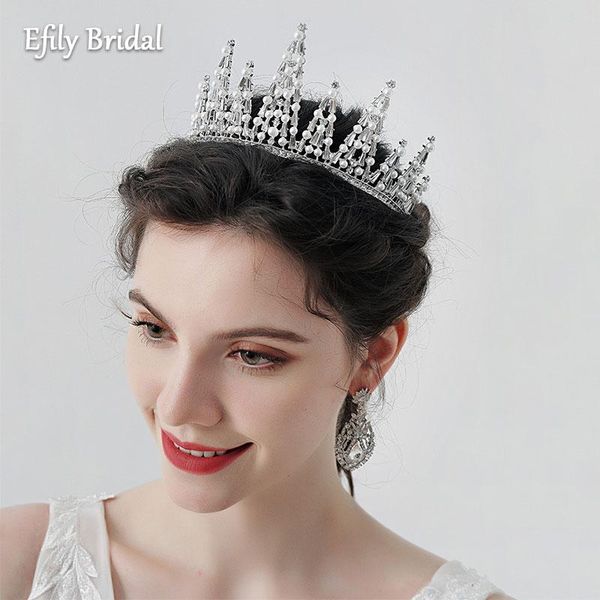 hair clips & barrettes efily pearl crystal tiara wedding accessories women sliver color headpiece bridal crown bride jewelry christmas gift, Golden;silver
hair clips & barrettes efily pearl crystal tiara wedding accessories women sliver color headpiece bridal crown bride jewelry christmas gift, Golden;silver